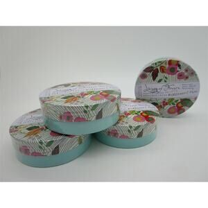 Library of Flowers WILDFLOWER & FERN Perfumed Creme 016 - Lot of 4 NEW